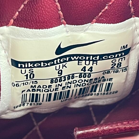 Nike Lebron XIII Red Lifestyle Trainers Shoes Sneakers 806396-600 Men\'s Size 10 main image 5
